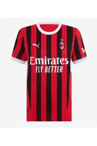 AC Milan Voetbaltruitje Thuis tenue Dames 2024-25 Korte Mouw